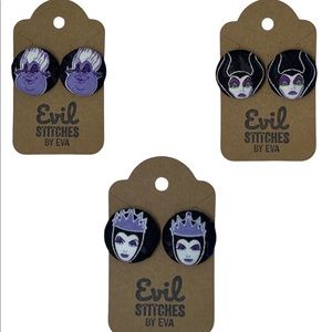 Handmade Disney Villains Inspired Earrings